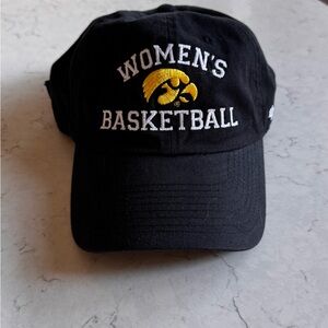 Black Iowa Women's Basketball Cap